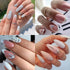 4 Boxes Flatback Rhinestones and Pearls Nail Charms for Acrylics, Crystals, Half Rounds for DIY Nail Art