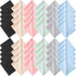 50 Pieces Microfiber Cleaning Cloths for Glasses, 7 x 6 Inch for Electronics and Cell Phone