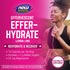 NOW Foods Sports Nutrition - Effervescent Effer-Hydrate Electrolyte Supplement, Lemon Lime, 10 Tablets