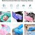 Angel Wings Magic Dish Washing Gloves, Silicone Reusable Cleaning Gloves with Scrubber for Household Use