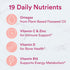 SmartyPants Women's Multivitamin Gummies - 60 Count, Sugar Free with Biotin, Omega 3, Vitamins D3, C, B12, B6, A, K &