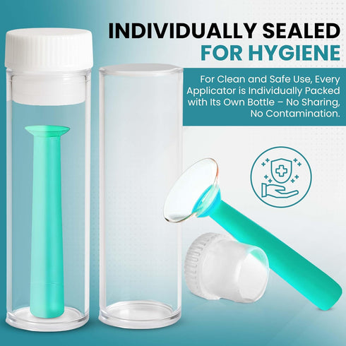 Soft Contact Lens Inserter Remover, Green, 1pc for Monthly and Daily Lenses