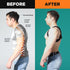 Premium Upper Back Brace for Men & Upper Back Brace for Women, Adjustable Posture Corrector, Upgraded Version, Back