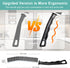 Crevice Cleaning Brush, Hard-Bristled Multifunctional Gap Cleaning Tool, 2024 New Dead Corners Brushes for Bathroom