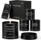 HOFOGOTOWIN Scented Candles for Men Set - 4 Pack Luxury Soy Wax Candles,