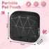 SIDESUGAR Discreet Period Bag Waterproof Geometric PU Sanitary Napkin Storage Bag Portable Menstrual Pad Pouch Cute