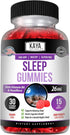 Kaya Naturals Organic Sleep Gummies, Health Supplement for Adults, Vitamin B6 & Melatonin (30 Count)