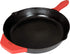12-Inch Cast Iron Skillet Set (Pre-Seasoned) with Large & Assist Silicone Hot Handle Holders, Glass Lid, Scraper &