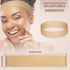 WILLBOND 2 Pieces Adjustable Silicone Wig Grip Band, Non Slip Headband for Men Women Sports Yoga (Light Brown)