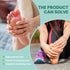 Hammer (3 6 Pack) Welnove Toe Separator for Overlapping Toes - Toe Spacers for Bunions - Toe Corrector for Toes