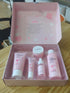 Sakura Skincare Kit for Teenage Girls - 5Pcs Travel Present Set with Cleanser, Toner, Serum, Eye Cream, Face Cream