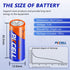 PKCELL 10 Counts 1.5V E90 LR1 MN9100 N Size Alkaline Batteries