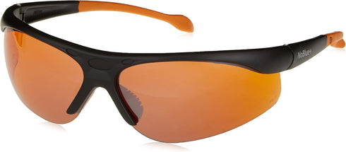 NoBlue Blue Light Blocking Glasses, Orange/Amber Lenses for Eye Fatigue Relief, 99.9% Protection