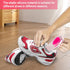 2 Pairs Women Gel Heel Cups - Soft Elastic Massage Heel Cushion for Foot Pain Relief, 4.1 x 2.4 x 0.9in