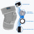 Nvorliy Plus Size Knee Brace for Pain Relief, Extra Large Adjustable Support with Side Stabilizers (3XL/4XL, Grey)