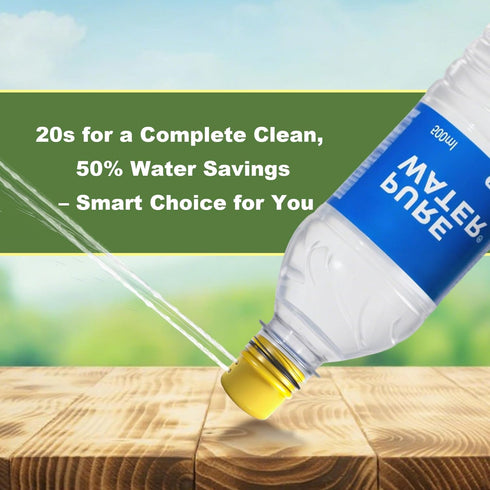 Hoozoocen 360 Nozzles, Ultralight Portable Bidet Compact Shattaf for Travel, Camping, Hiking. Spray Universal Bottle