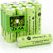 1.2V AA Ni-MH Rechargeable Battery, 600mAh Pre-Charged for Outdoor Solar Lights (AA-600mAh-12pack)