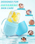 Ice Roller for Face & Eye, Beauty Facial Ice Rollers for Puffiness Relief, Massage Skin Care Tools (Blue)