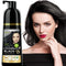 Instant Black Hair Dye Shampoo, 3 in 1 Natural Black Hair Shampoo with Herbs, Cover Greys for Men & Women, 400ml