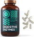 Digestive Enzymes with Probiotics and Prebiotics - Vegan Supplement for Gut Health & Digestion Support - 180 Caps