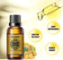 HuaQing 30 ML Belly Drainage Ginger Oil, Promote Blood Circulation Metabolism SPA Lymphatic Drainage Massage Oil.