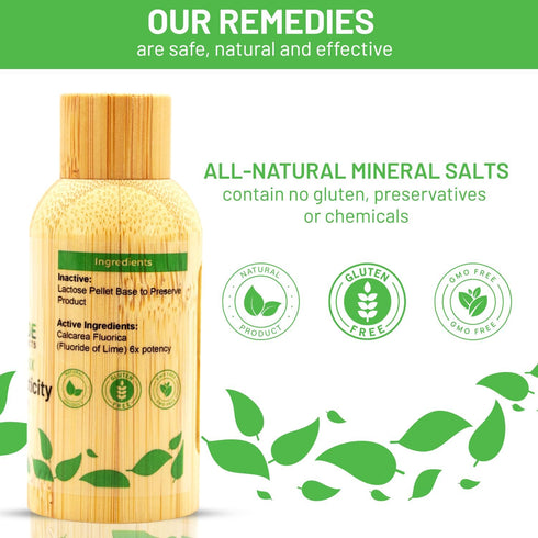 BestMade Natural Products Calc Fluor 6X - Elasticity Cell Salt for Hemorrhoids and Chapped Skin