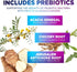 Daily Probiotics and Prebiotics 60 Billion CFU, 10 Strains + 4 Prebiotics, Digestive Nutritional Supplement for Women &