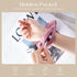 Lolalet 4 PCS Stash Scrunchies with Zipper Pocket, Hidden Pocket Scrunchie for Money, Elastic Hair Ties