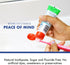 Brilliant Oral Care Kids Fluoride Free Toothpaste, Spry Gel with Xylitol, Strawberry Banana Flavor, 2 fl oz, Ages 3+