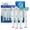 Compatible Oral-B Electric Toothbrush Replacement Head - 8-Pack | Ortho and Power Tip Bristles with Dupont Bristles for