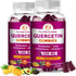 (2 Pack) Quercetin Gummies with Bromelain - Elderberry, Zinc, and Vitamin C, Chewable Quercetin 1000 mg Supplement for