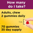 Gummy 70 Gummies, 35 Nature Made Multivitamin For Women, Womens Multivitamins for Daily Nutritional Support, Multi