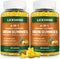 2 Pack Vegan Iron Supplement Gummies 100MG for Women & Men - Peach Flavor, with Vitamin C, A, B, 120 Ct