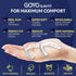 GOYO Slim FIT Pack of 4 Mouth Guard for Clenching Teeth at Night, Thermo Checker & Dental Case, Custom-Fit Bruxism Guard