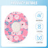 25pcs Sensor Covers for Dexcom G7 - Waterproof Overpatches with Flower Pattern Adhesive Stickers