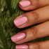 Nailtopia Plant-Based Chip Free Nail Lacquer, Non Toxic Long-Lasting Polish - Uptown Girl (Light Pink) - 0.41oz