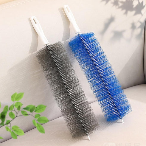 PENGJINYU 2 Set Pcs Cobweb Duster, Bendable Fan Cleaner Brushes Reusable, Plastic Microfiber Duster for Air