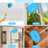 Eunice Ceiling Fan Duster with Extension Pole, Adjustable Fan Cleaner Blade for High Ceiling, Blue