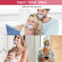 Pdoo Teeth Whitening Kit with LED Light for Sensitive Teeth, Fast Results for Brightening at Home, Teeth Whitening Gel