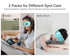 Luxtude Gel Eye Mask, Cooling Eye Mask for Dry Eyes 2PCS, Reusable Gel Sleep Mask for Puffiness/Dark Circles