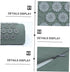 WEKAMOS Set Acupressure Massage Mat and Pillow Non-Slip Acupoint Massage Pad with Carrying Bag for Back and Neck Relief