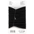 Scunci Effortless Beauty Black Thick Hair No-Damage Elastics - 72 Count