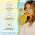 Feel Goods Immunity Icon - Vitamin C & Zinc Powder Packets, Immune Support Drink Mix, Natural Energy, Sugar Free, Plants & Adaptogens - Peach Lemonade, 0.1 Ounce Packets (Pack of 15)