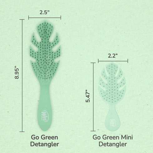 WetBrush Go Green Detangler, Green