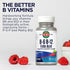 KAL Vitamin B-6, B-12 & Folic Acid Supplement, Heart Health, Energy Support, Natural Berry Flavor, 60 Servings