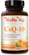 Coenzyme Q10 200mg Supplement - Once Daily CoQ 10 for Healthy Heart Antioxidant Support