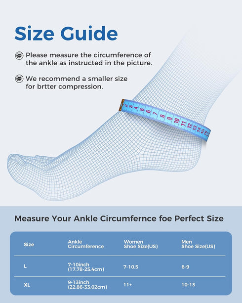 Tolaccea Ankle Ice Pack Wrap PRO for Injuries, Flexible Cold Pack for Hot and Cold Therapy, Plantar Fasciitis, Large