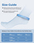 Tolaccea Ankle Ice Pack Wrap PRO for Injuries, Flexible Cold Pack for Hot and Cold Therapy, Plantar Fasciitis, Large