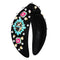 MOLOCH Western Headband for Women, Cowgirl Hat Stars Knotted Headband, Crystal Jeweled Hair Accessories