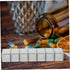 Weekly Pill Organizer for Vitamins and Medications Compartment Transparent Design Easy to Carry Separate Storage